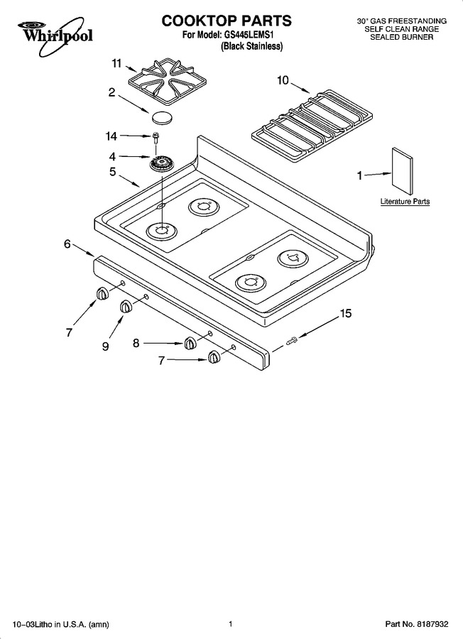 Diagram for GS445LEMS1