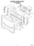 Diagram for 02 - Control Panel Parts