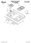 Diagram for 01 - Cooktop Parts