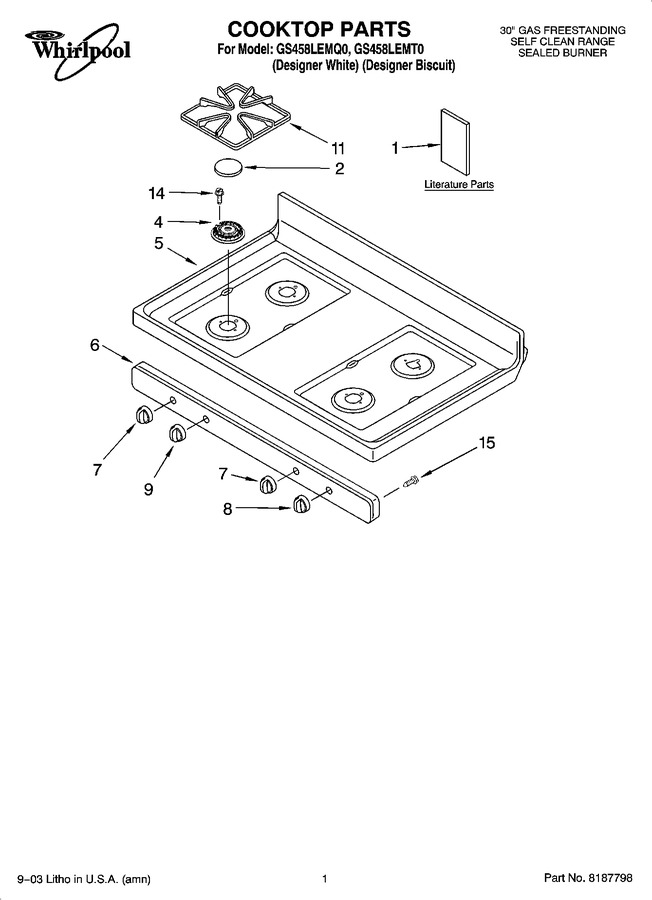 Diagram for GS458LEMT0
