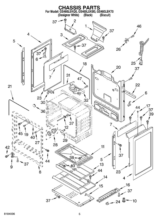 Diagram for GS460LEKT0