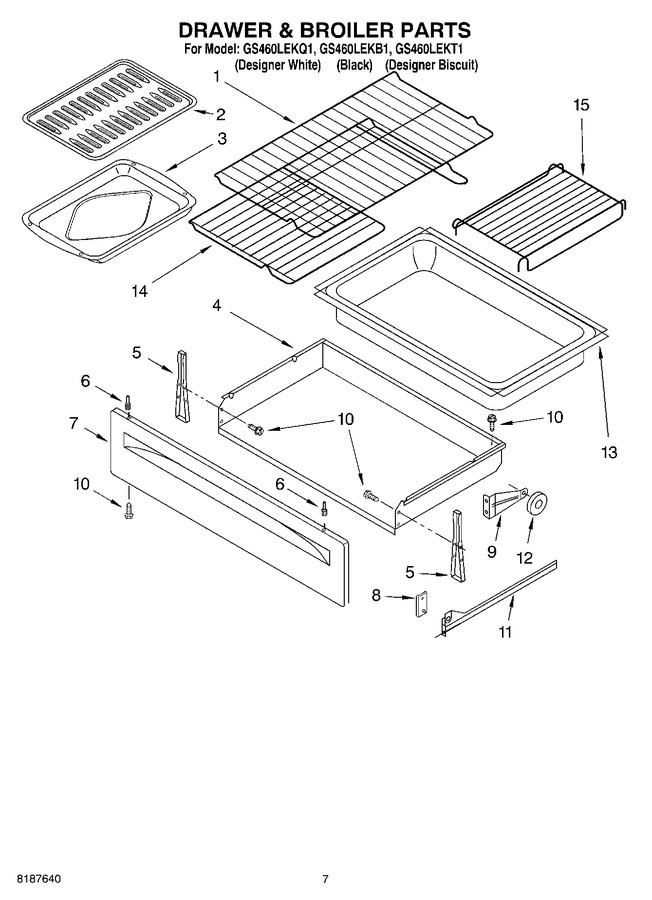 Diagram for GS460LEKQ1