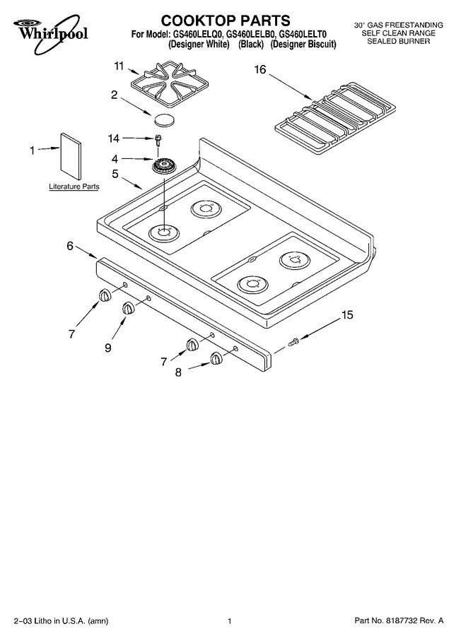 Diagram for GS460LELQ0