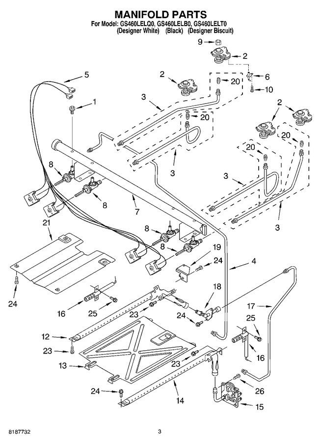 Diagram for GS460LELB0