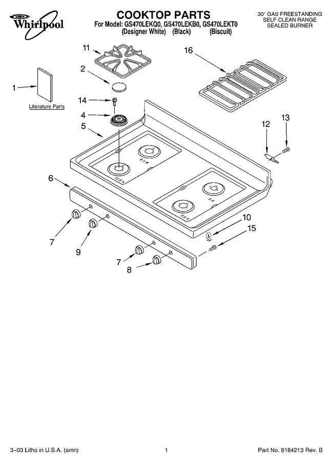 Diagram for GS470LEKT0