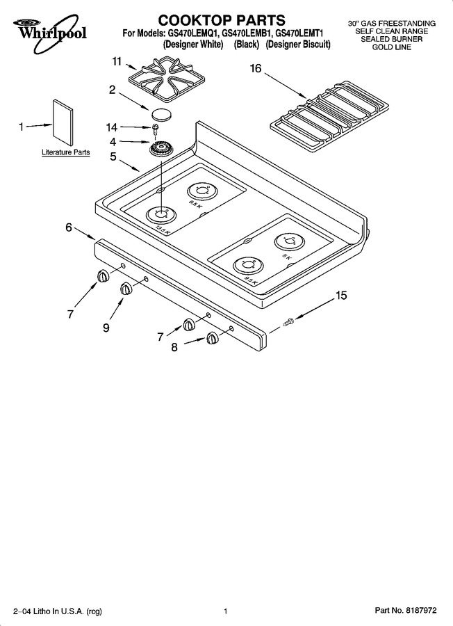 Diagram for GS470LEMQ1