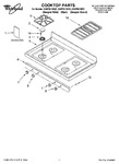 Diagram for 01 - Cooktop Parts