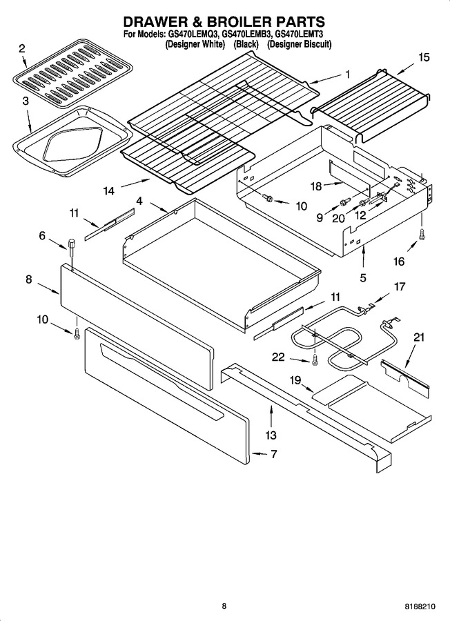 Diagram for GS470LEMT3