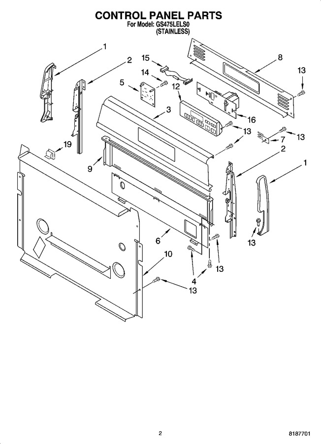 Diagram for GS475LELS0