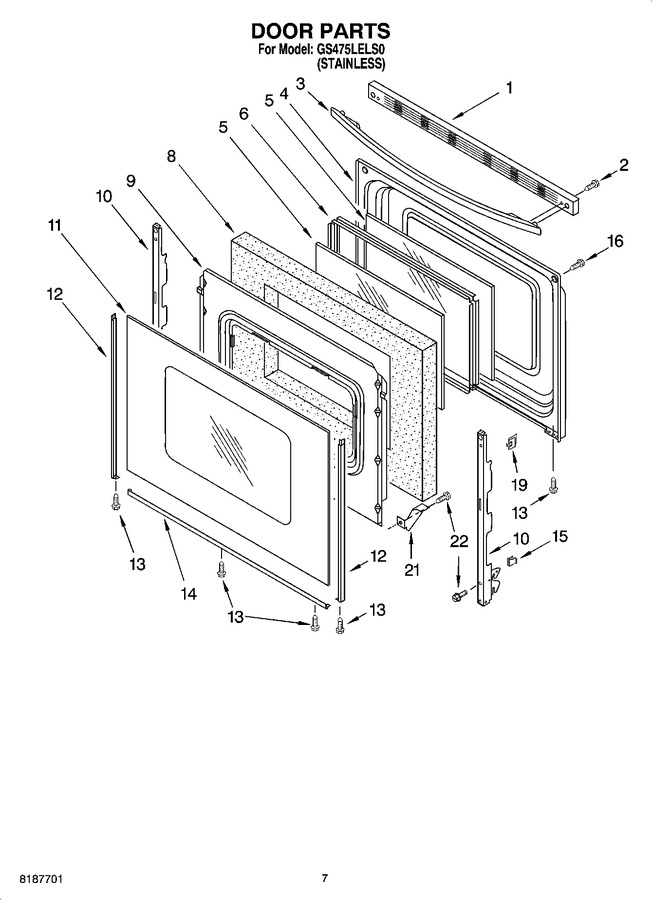 Diagram for GS475LELS0