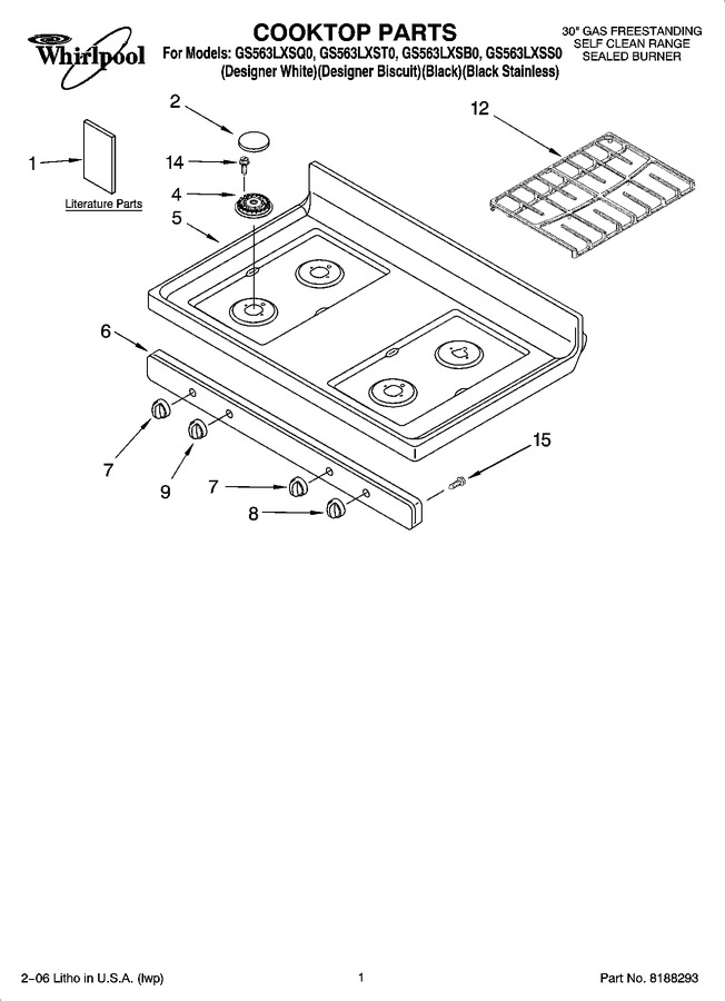 Diagram for GS563LXSB0