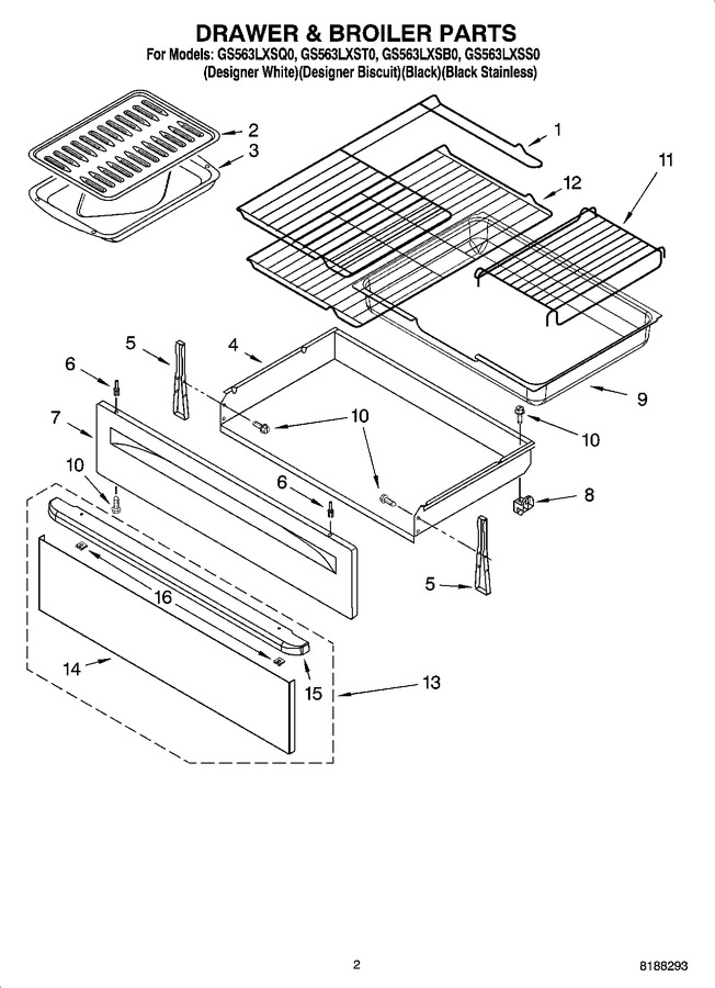 Diagram for GS563LXST0