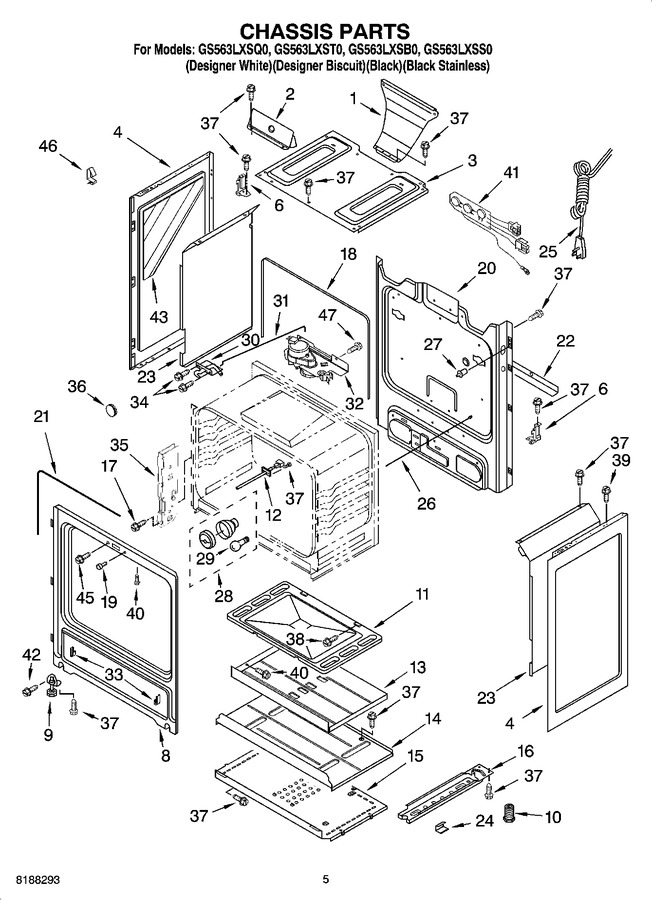 Diagram for GS563LXSB0