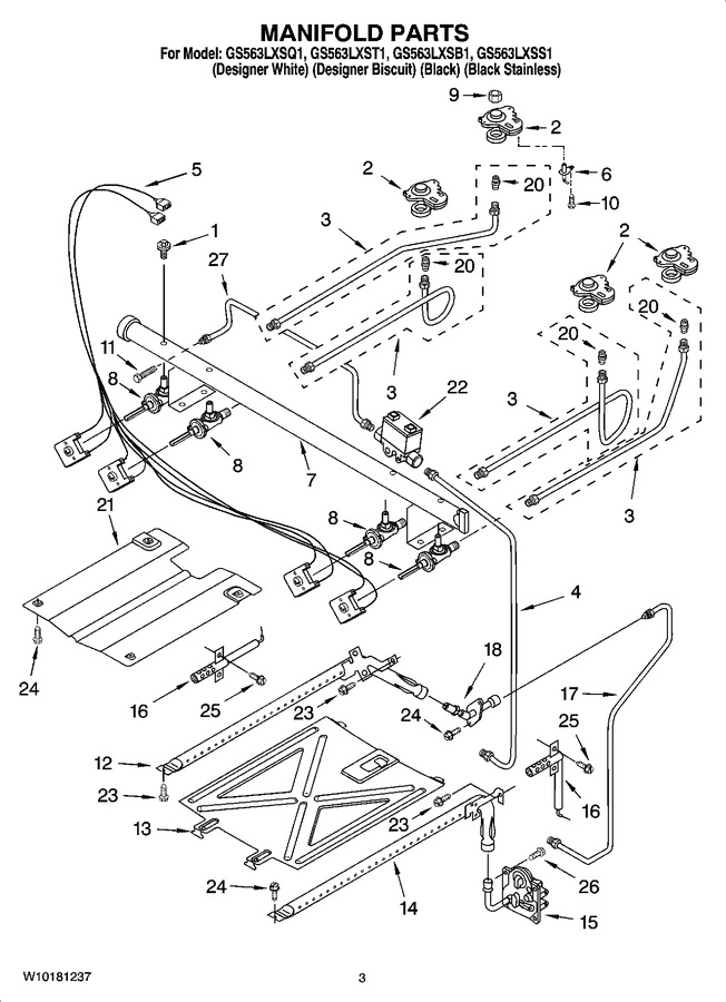Diagram for GS563LXSQ1