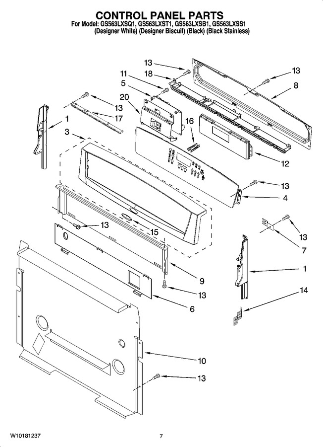 Diagram for GS563LXSS1
