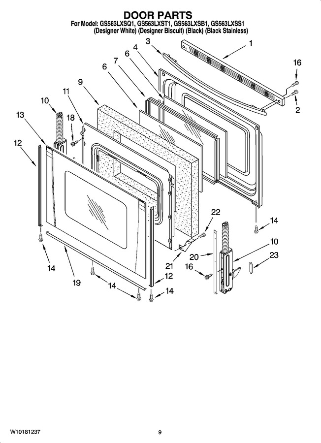 Diagram for GS563LXSQ1