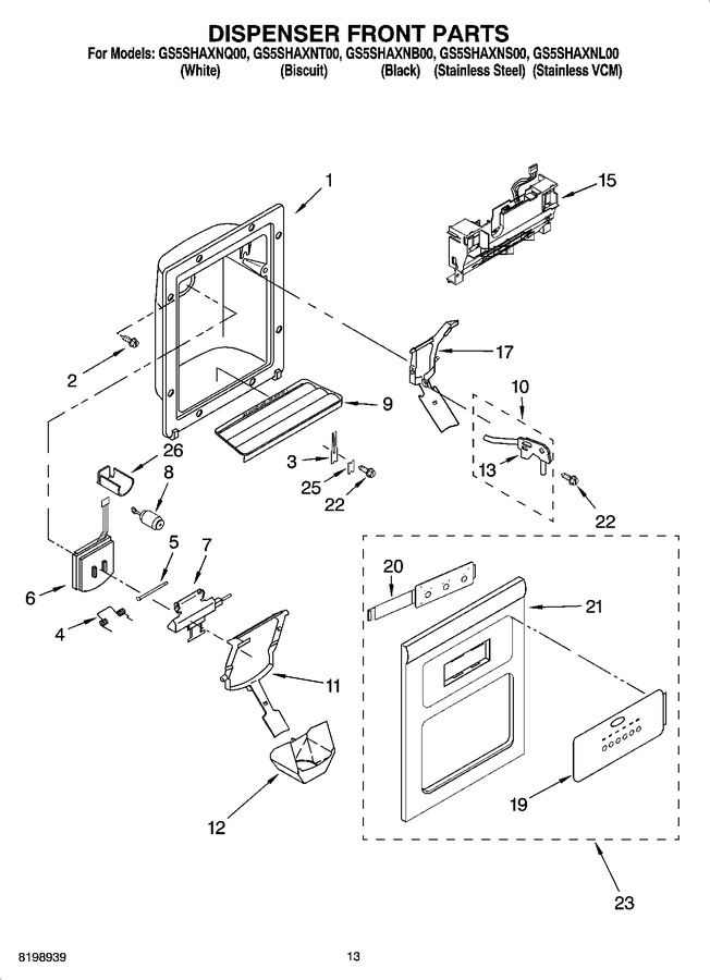 Diagram for GS5SHAXNL00