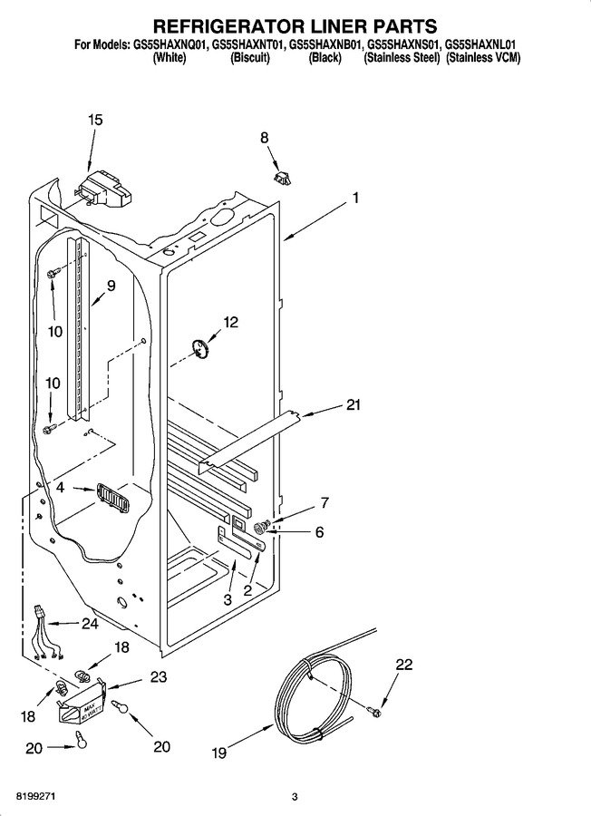 Diagram for GS5SHAXNS01