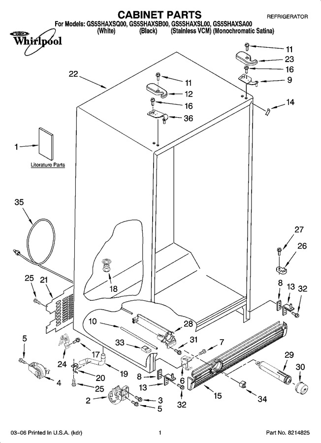 Diagram for GS5SHAXSA00