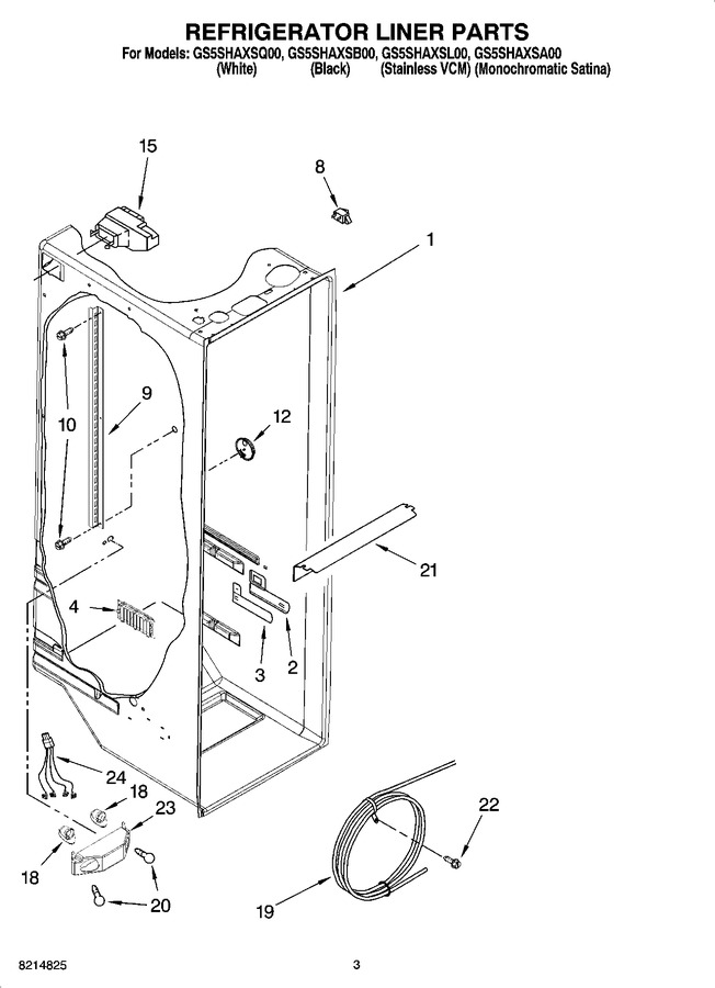 Diagram for GS5SHAXSA00