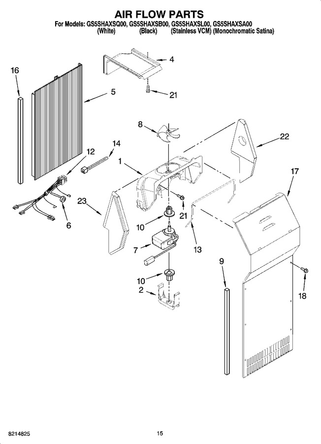 Diagram for GS5SHAXSL00