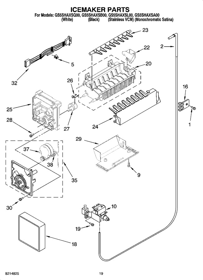 Diagram for GS5SHAXSL00
