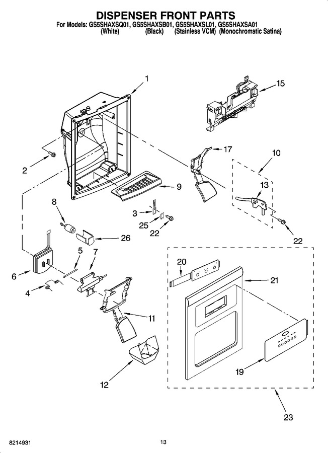 Diagram for GS5SHAXSA01