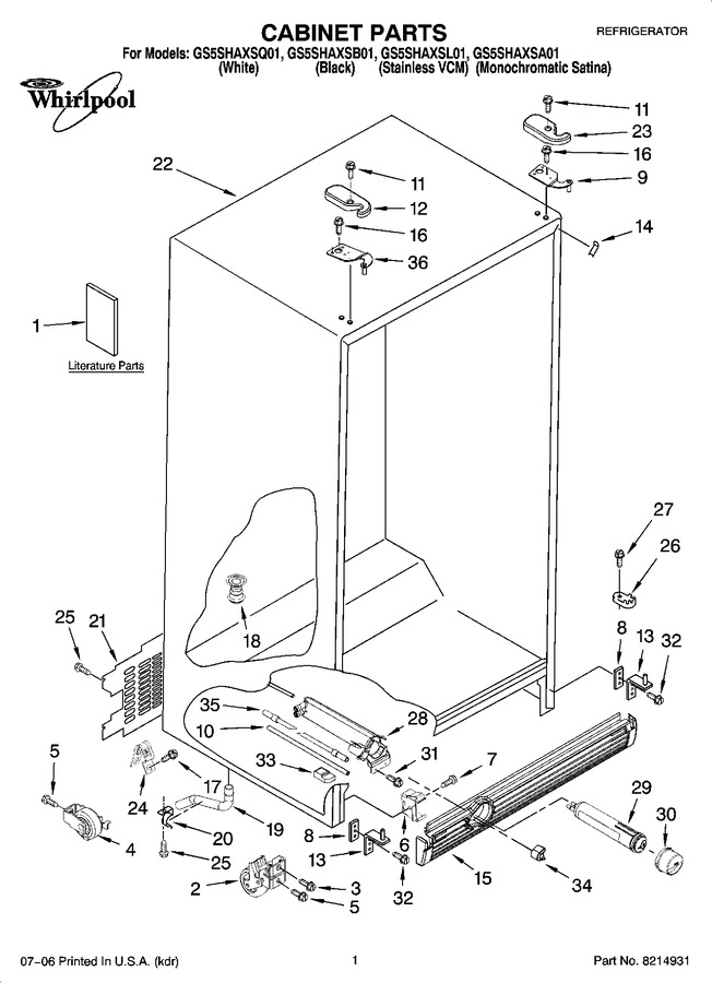 Diagram for GS5SHAXSA01