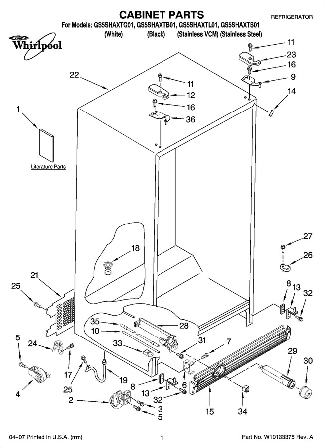 Diagram for GS5SHAXTS01