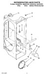 Diagram for 02 - Refrigerator Liner Parts