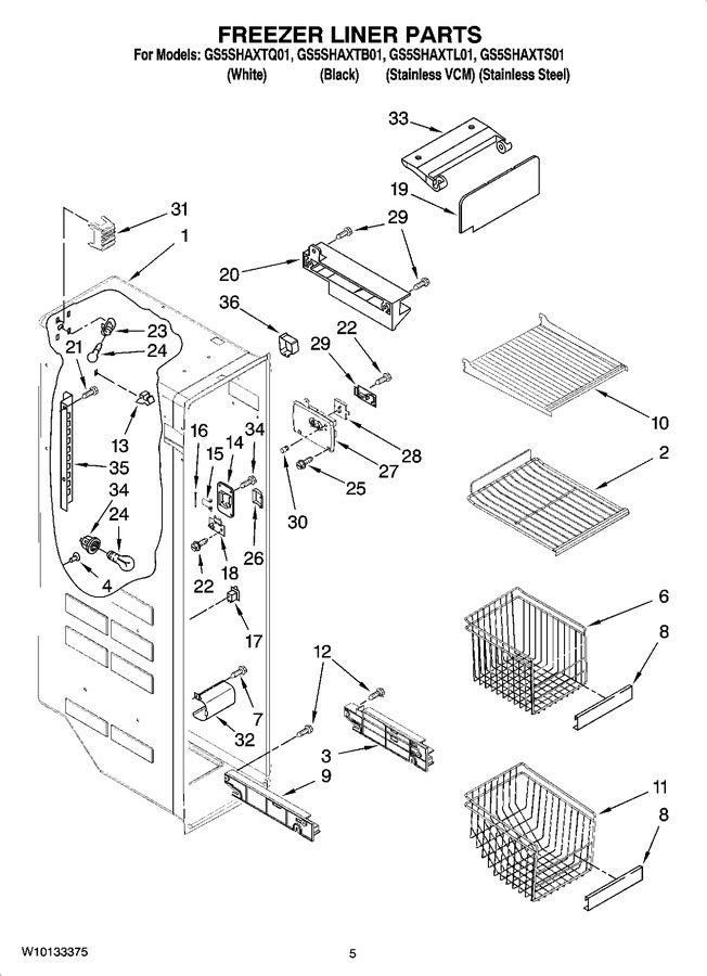 Diagram for GS5SHAXTS01