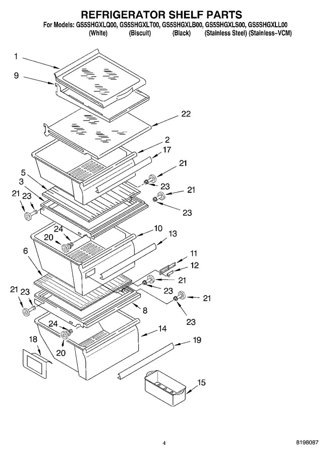 Diagram for GS5SHGXLL00