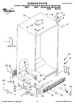 Diagram for 01 - Cabinet Parts