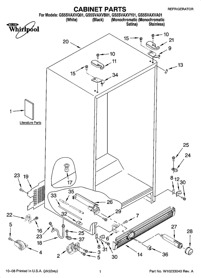 Diagram for GS5SVAXVA01