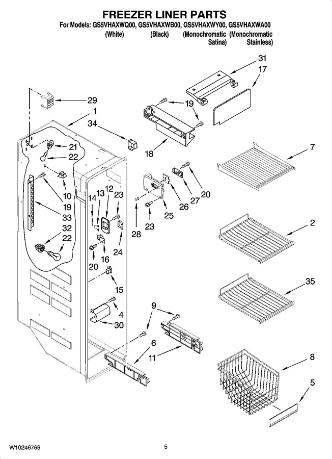 Diagram for GS5VHAXWY00