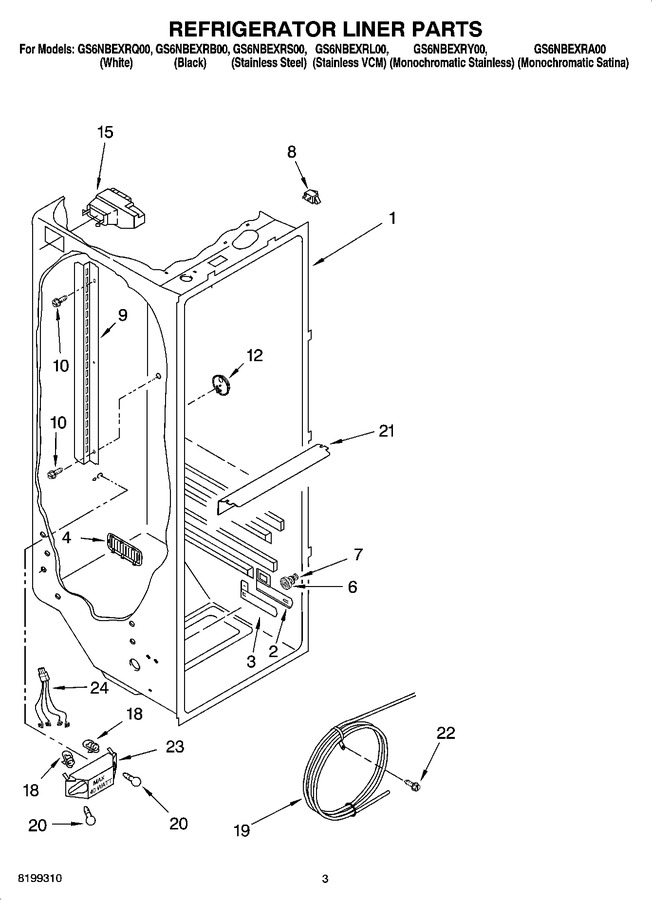 Diagram for GS6NBEXRQ00