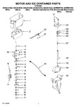 Diagram for 05 - Motor And Ice Container Parts
