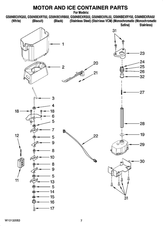 Diagram for GS6NBEXRQ02