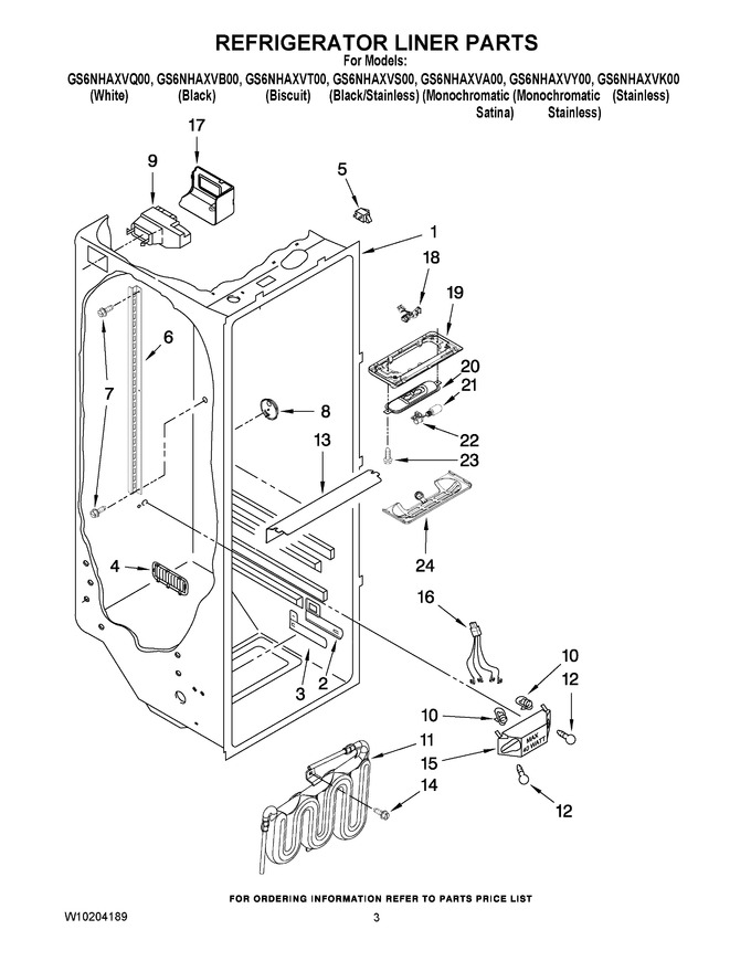 Diagram for GS6NHAXVA00