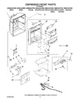 Diagram for 08 - Dispenser Front Parts