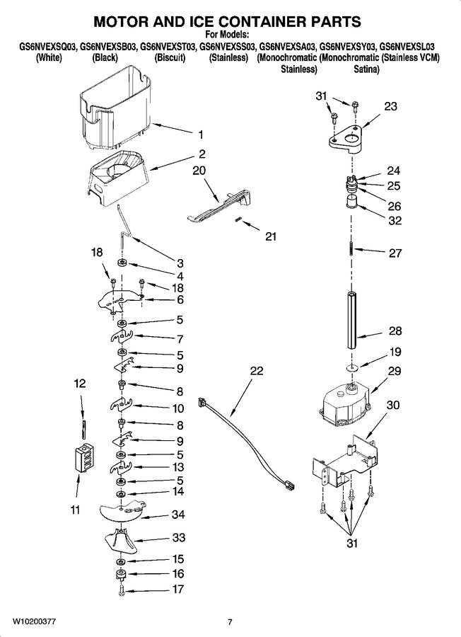 Diagram for GS6NVEXSQ03