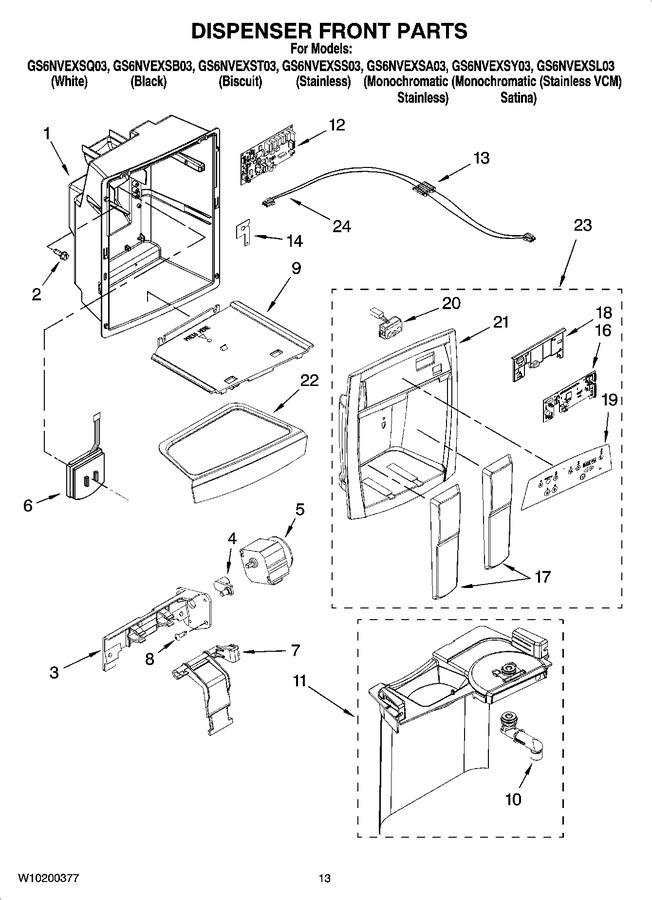 Diagram for GS6NVEXSS03