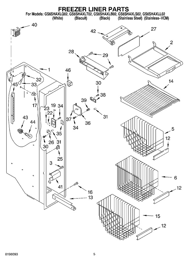 Diagram for GS6SHAXLT02