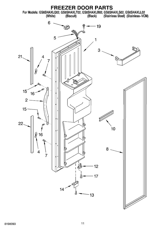 Diagram for GS6SHAXLT02