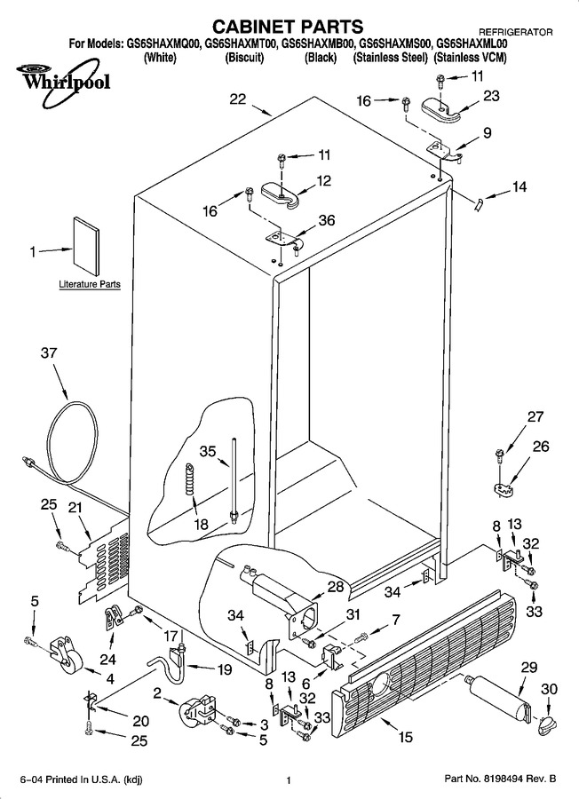 Diagram for GS6SHAXMQ00