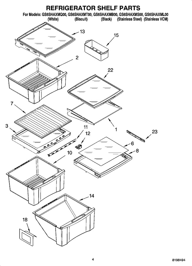 Diagram for GS6SHAXMT00