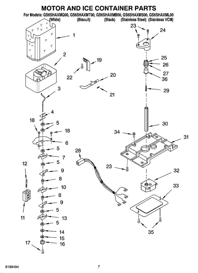 Diagram for GS6SHAXMQ00