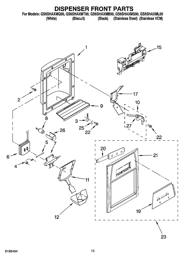 Diagram for GS6SHAXMT00