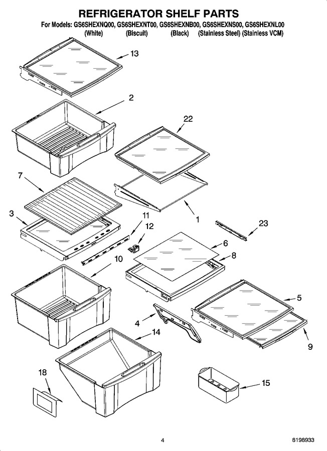 Diagram for GS6SHEXNL00