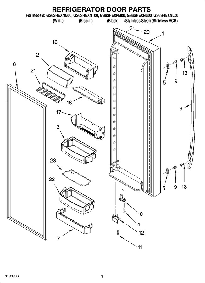 Diagram for GS6SHEXNL00
